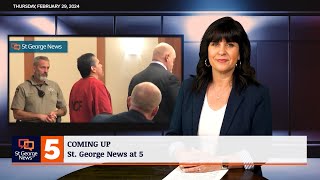 St George News at 5 Return of Docutah man heads to prison for violent crimes and a 1-man band