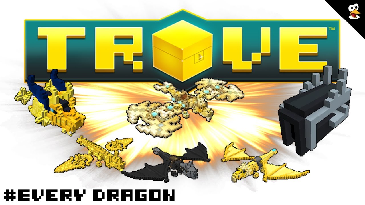 TROVE | Valkizer, Valkartzer, Disaeon, Charl, Luxarion & Lord Primalux | All Trove Dragons