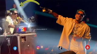 Shatta Wale steals the show at Ghana DJ Awards as he storms stage as a DJ.