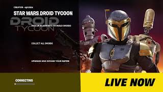 (Fortnite) [star wars droid tycoon] [money glitch] Mando Event