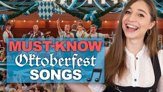 Songs you NEED to know for Oktoberfest! | Feli from Germany