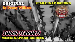 inap barong suara untuk menginapkan burung walet,link di deskripsi