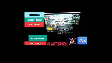 HOW to mirror Android to pc / laptop using with sound [NO AUX CABLE, NO WATERMARK, 1000..% NO DELAY]