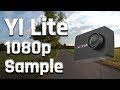 YI Lite Review / Test | 1080p60 Sample - EIS - Audiotest [Deutsch]