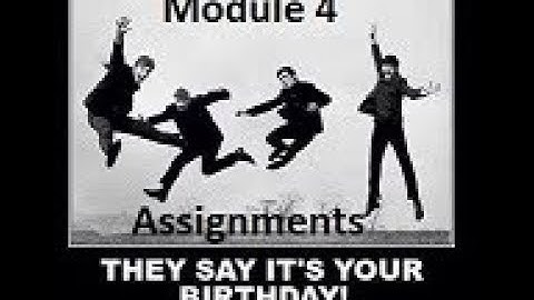 Module 4 Assignment Video