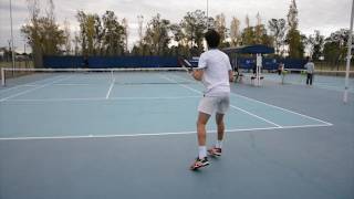Tennis Recruiting Agustin Tamagnone Spring 18'