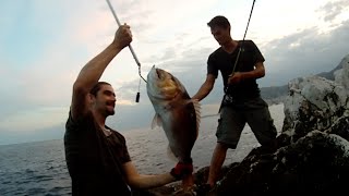 Denti 5,6kg - Pêche au leurre du bord - Méditerranée 2015