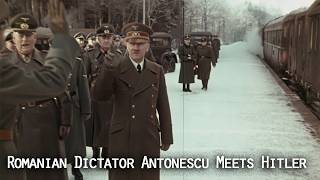 Hitler At The Wolfs Lair Winter 1943 Extremely Rare Color Footage In Stunning Quality