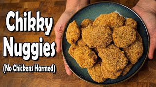 Easy LOW Fat Chicken Nuggets -No Animals Harmed!
