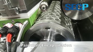 Paintball Encapsulation machine and Production whole line from SEC Softgel Technology SECP