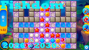 Fishdom Level 2026 - 2030 HD Walkthrough | 3 - match game | gameplay | android | ios | pc | app