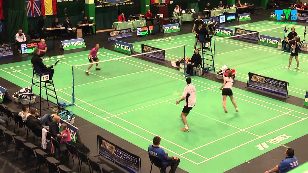 YONEX POLISH OPEN , Gra mieszana półfinał - YouTube