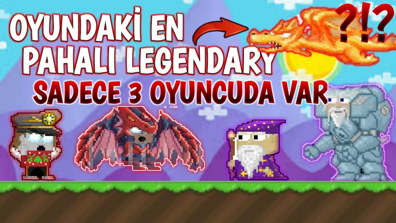 LEGEND İTEMLER NASIL ALINIR? NE İŞE YARAR? w/ YavuzK - Growtopia Türkçe