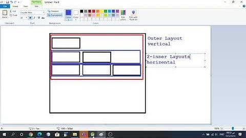 6-Layout (Part 3: Nested Linear and Grid Layout)