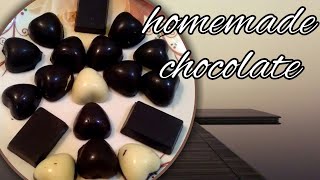 Home made chocolate/homemade Dark Chocolate and white chocolate In Tamil with eng subtitle