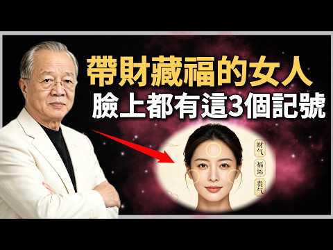 相由心生，真正帶財藏福的女人，臉上都有這3個記號！#曾仕強 #人生智慧 #命理 #哲學 #易經 #正能量