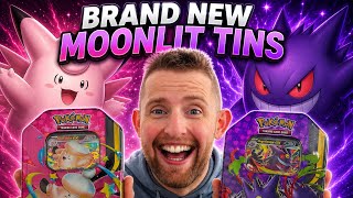 Opening The BRAND NEW POKEMON MOONLIT TINS!