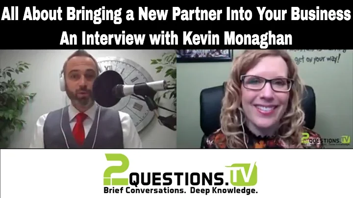 All About Bringing a New Partner into the Business...