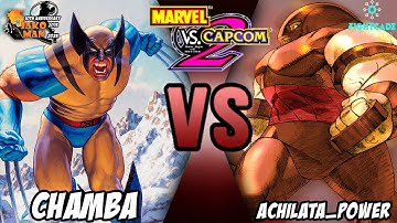 MVC2 Fightcade Matches - Chamba VS ACHILATA_POWER