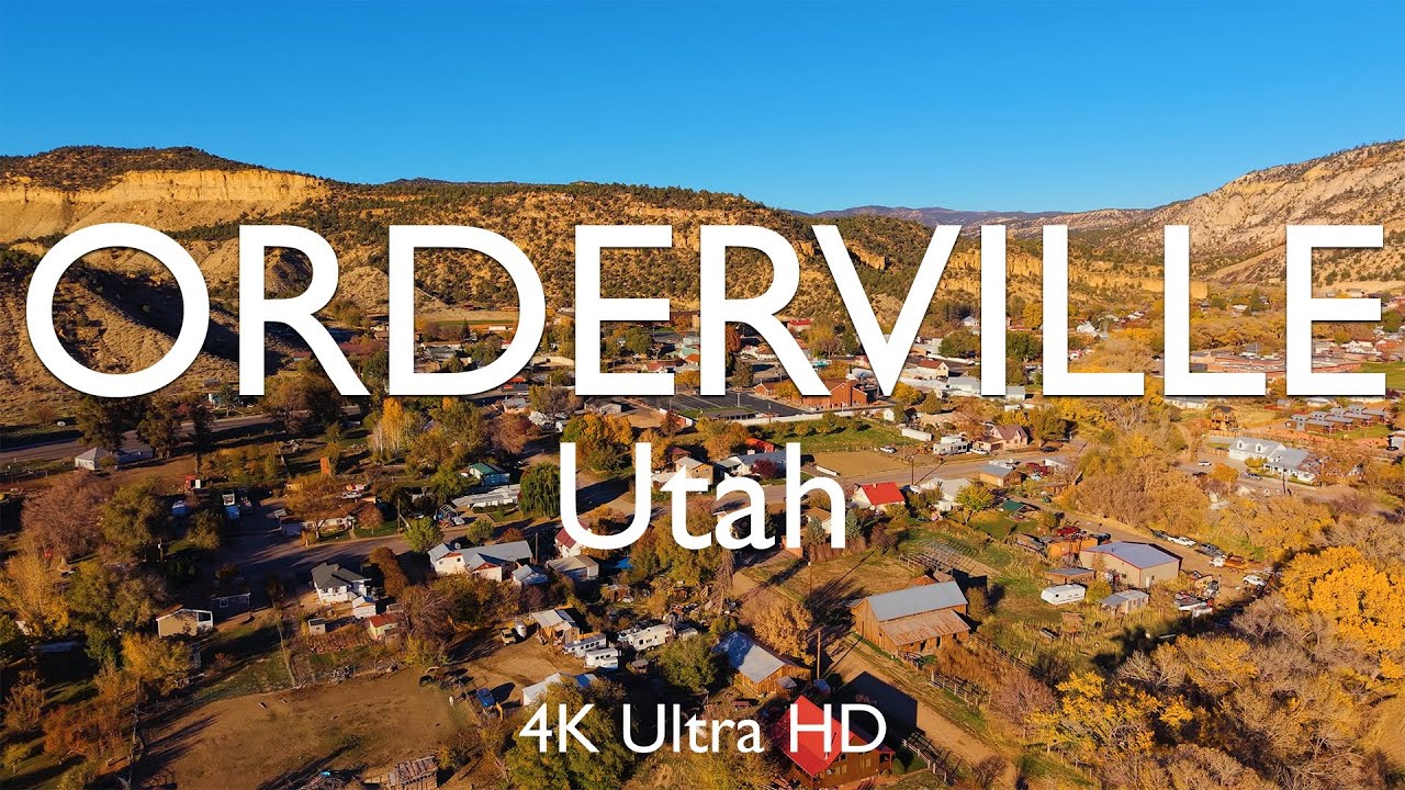 Orderville, Utah by Drone 🇺🇸 [4K] - YouTube