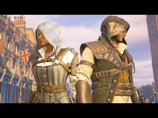 Assassin's Creed Syndicate - The Steampunk Assassins Epic Combat, Templar  Kills & Free Roam Chaos 