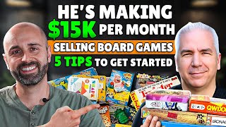 How Kevin Makes $15K Per Month Selling Board Games & Toys on Amazon screenshot 2