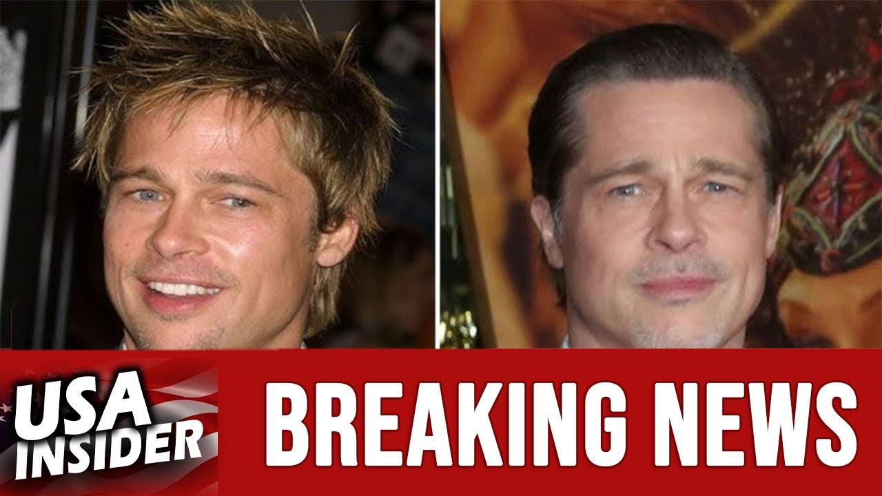 Брэд Питт почти неузнаваем после последней смены прически