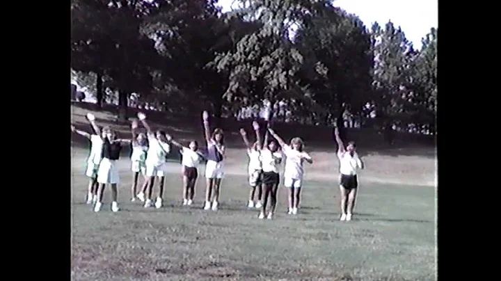 Tyner Junior High Cheerleading Practice 1986