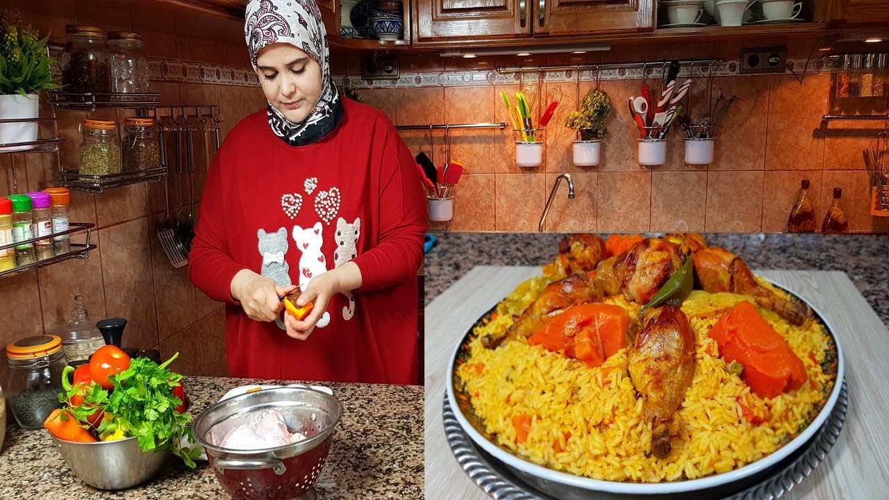 طبق الرز المفضل عندي وعند عائلتي اللي ذاقو تايعجبو سهل ولذيذ بزاااف