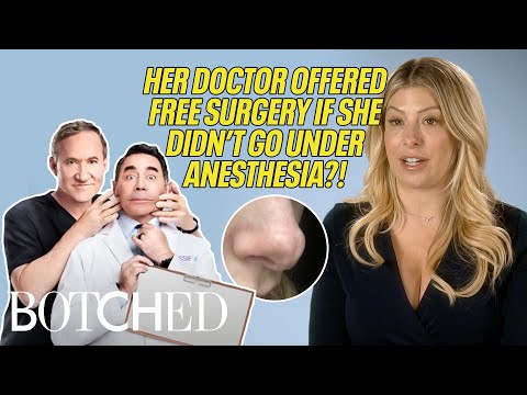 Video thumbnail: Jennifer's Went Under Nose Surgery Awake?! (Before & After) | Botched | E!