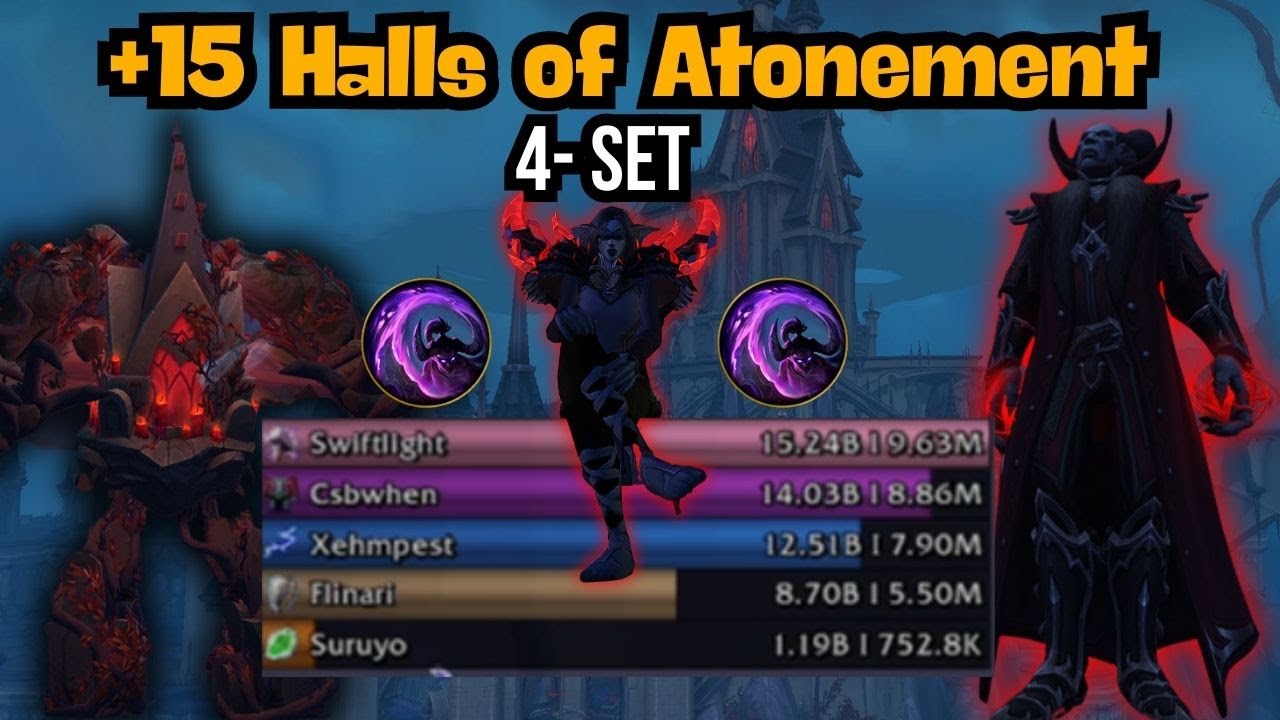 Insane Havoc DH DPS in +15 Halls of Atonement!