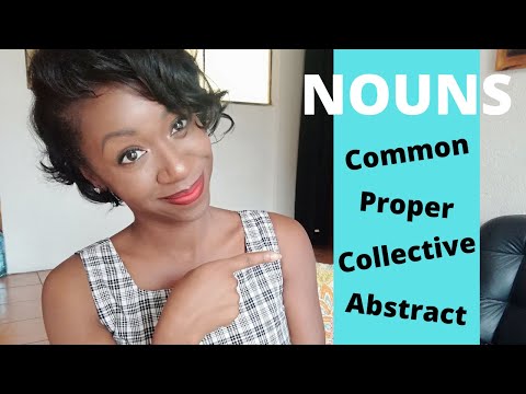 Video: Hva er vanlige egennavn og abstrakte substantiv?