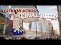 Finals week at fashion school  nyc fashion student parsons art school vlog