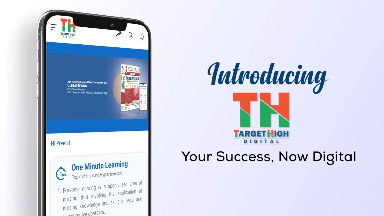 Introducing Target High Digital App | Features, Tests & Online Classes ...