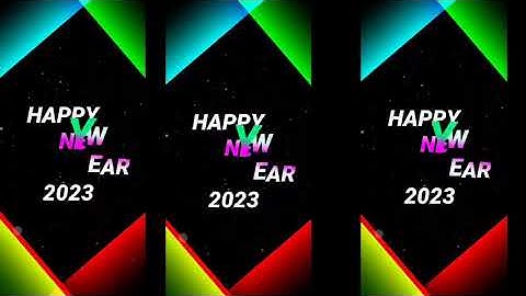 Happy new year 2023 new trending video editing XML file