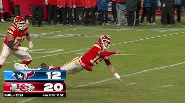 Mahomes lasers 11-yard TD strike to Kelce as he