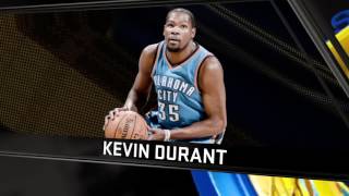 NBA 2K16 PS4 - Kevin Durant Reverse Lay-up Shot Vs Spurs