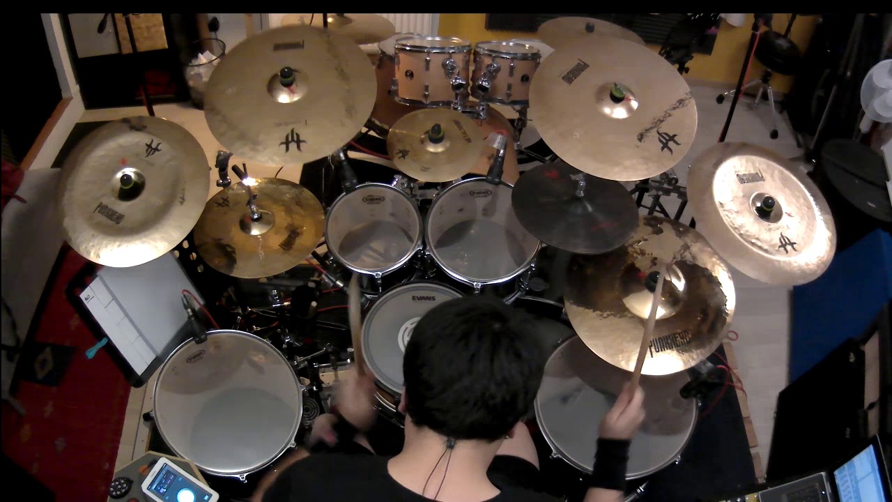 70bpm with my TCymbals (With drum microphones & overheads) YouTube