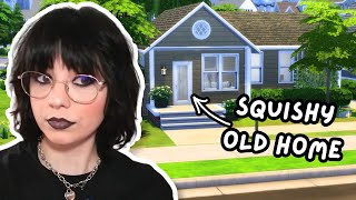 I built an ugly old home in The Sims 4 | The Sims 4 Speed Build