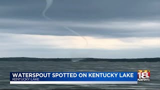 Waterspout Spotted On Kentucky Lake