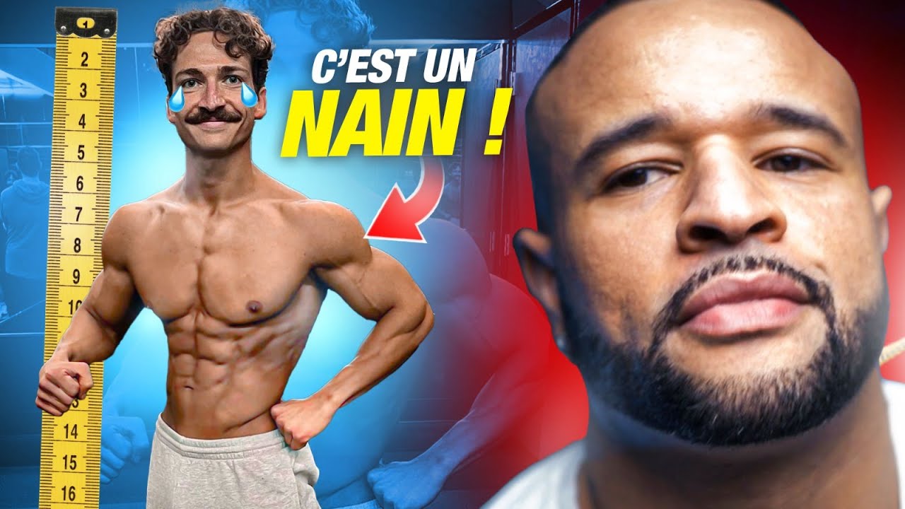 Il est musclé mais trop petit et c'est RIDICULE
