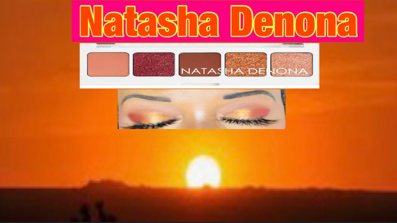 Natasha Denona mini Sunset 🌆  PALETTE! Is it worth the money???🥴🤑