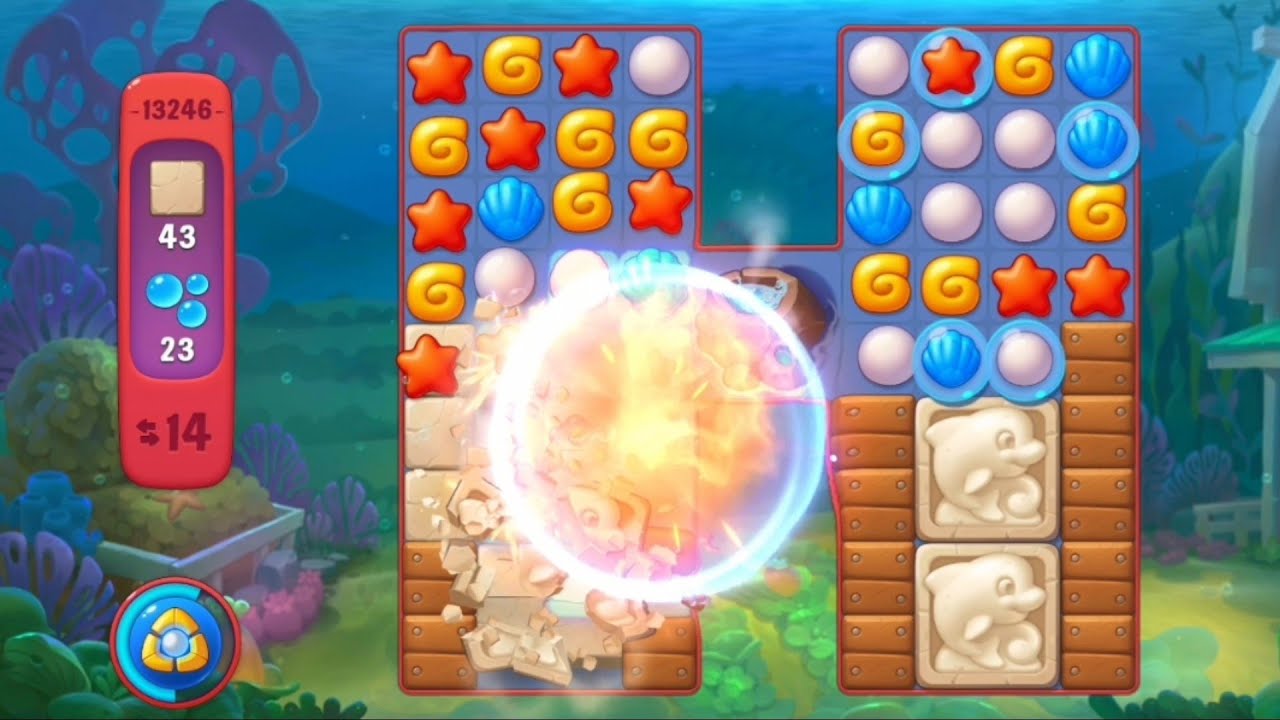 Fishdom 13246 Hard Level - NO 💣🧨💥 - YouTube