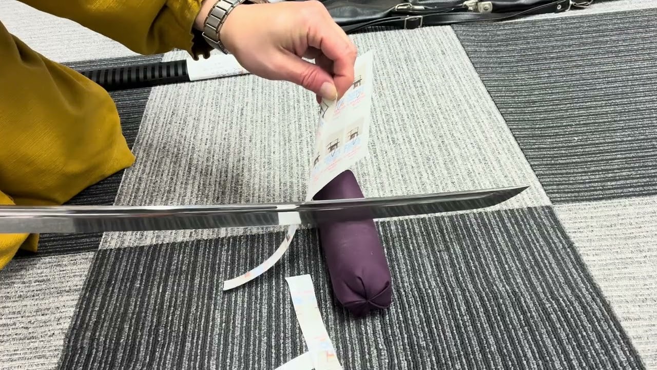 正直 岐阜県 69481号 刀身コンディション - YouTube