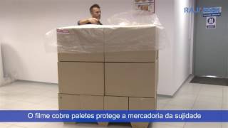 Como realizar uma correta paletização da carga - Vídeo RAJA