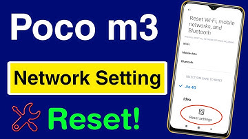How to Reset Network Settings in Poco M3 | Poco M3 me Network settings ko reset kaise karen