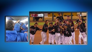 UCLA baseball team bus erupts as Bruins clinch Pac-12 title on ASU's upset win
