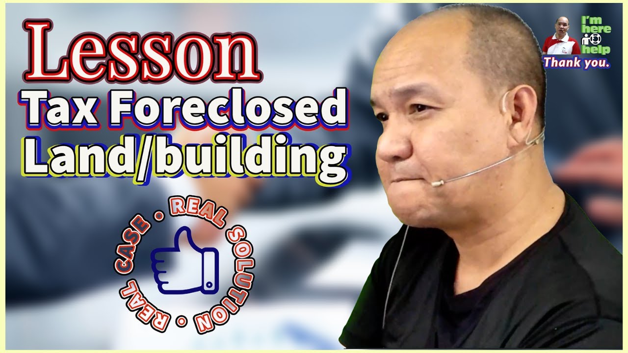 Tax implication foreclosed land improvements sheriff auction sale