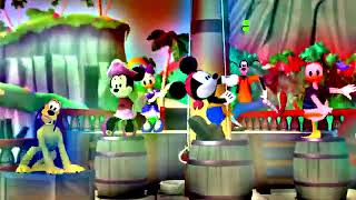 Mickey Mouse Clubhouse Hot Dog Dance Pirate In Colorfull Major Reversed