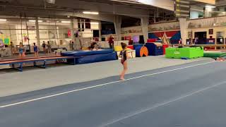 Double Back, one and a half front pike, double full - Floor Coco Lazaridis- 11/2020